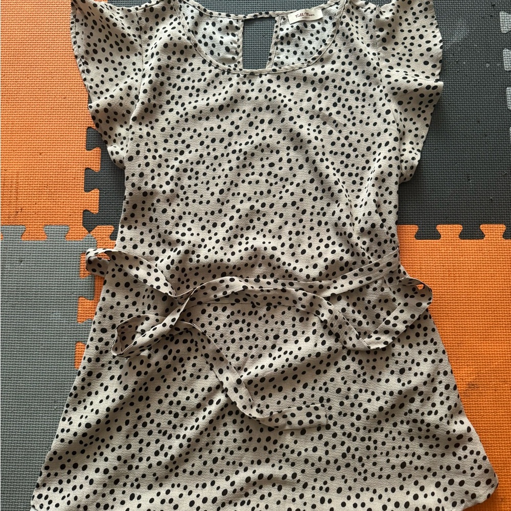 Polka Dot Maternity Top